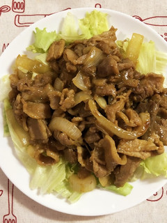 焼肉のたれで簡単!豚肉玉ねぎのカレー炒め-レシピのメイン写真
