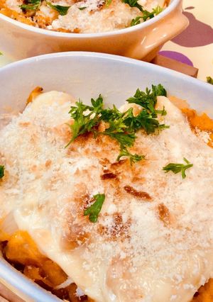 ココナッツオイル入りかぼちゃグラタン-レシピのメイン写真