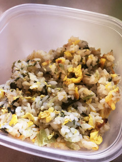 簡単! マヨネーズ香る高菜のチャーハン-レシピのメイン写真