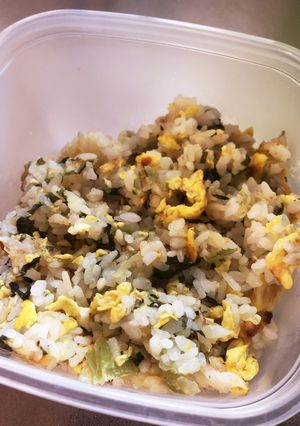 簡単！ マヨネーズ香る高菜のチャーハン-レシピのメイン写真