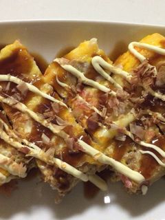 お好み焼き風☆簡単オムレツ♪-レシピのメイン写真