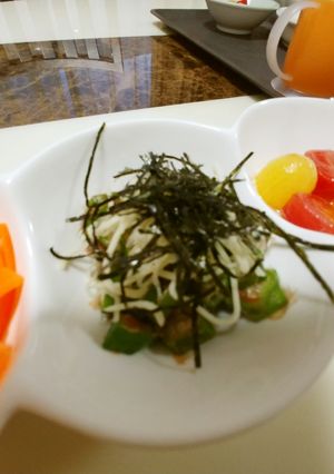 オクラの海苔チーズおかか和え-レシピのメイン写真