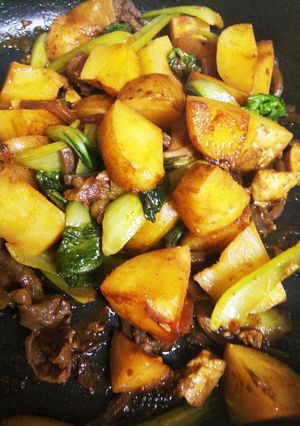 すき焼きリメイク(カレー味)-レシピのメイン写真