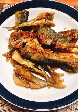 豆アジの唐揚げ甘酢和え-レシピのメイン写真