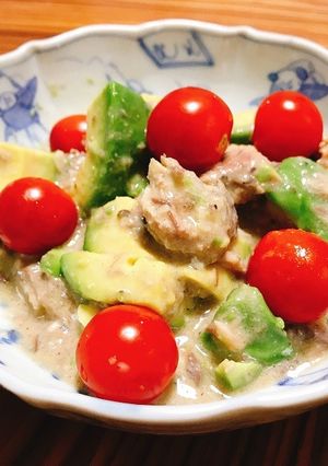 鯖缶サラダ-レシピのメイン写真
