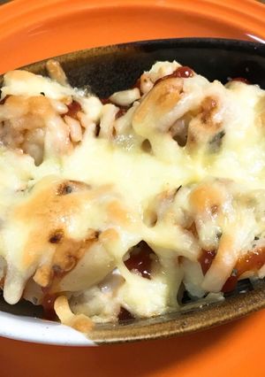 鶏胸肉がパサつかない!ポテトオーブン焼き-レシピのメイン写真
