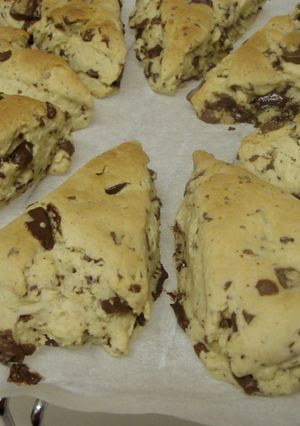 超簡単☆チョコチャンクスコーン（＾＾；）-レシピのメイン写真