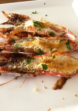 有頭海老チーズパン粉焼き-レシピのメイン写真