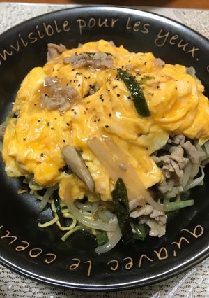ニラ玉風☆あんかけかた焼きそば（＾ν＾）-レシピのメイン写真