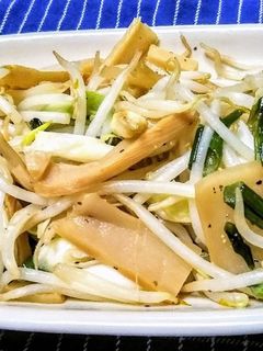 もやしとメンマの中華風炒め-レシピのメイン写真