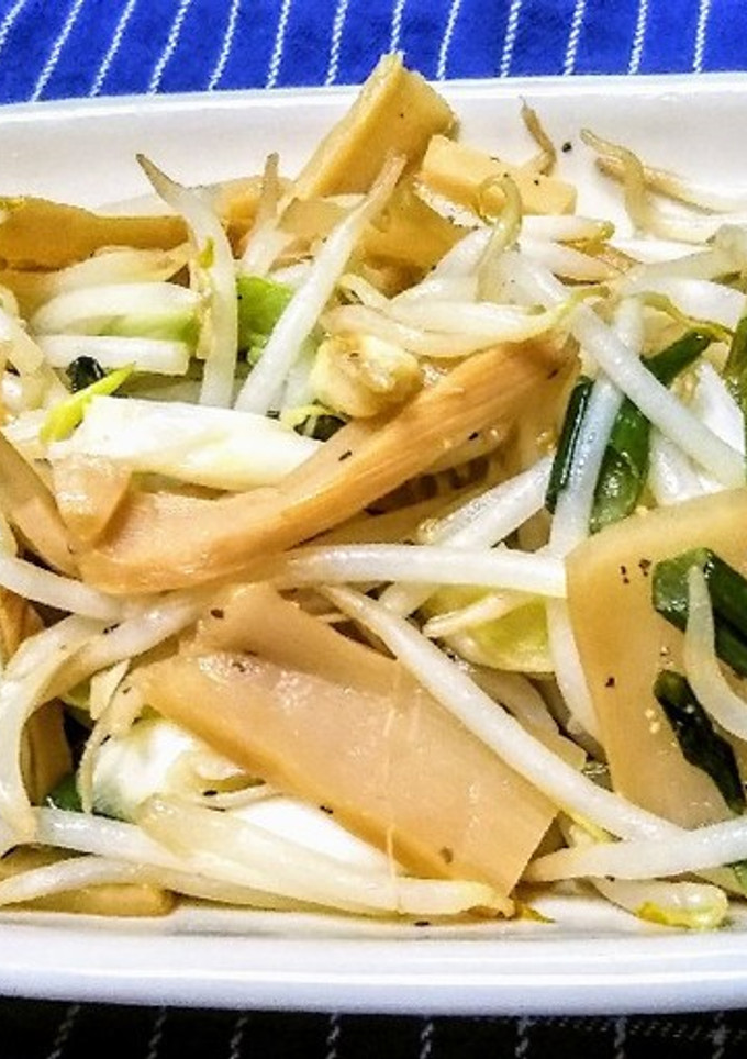 もやしとメンマの中華風炒め-レシピのメイン写真