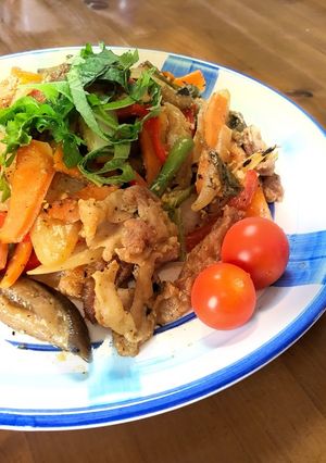 夏野菜のあぶら味噌-レシピのメイン写真