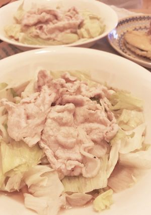 お肉ふんわり冷しゃぶサラダうどん-レシピのメイン写真