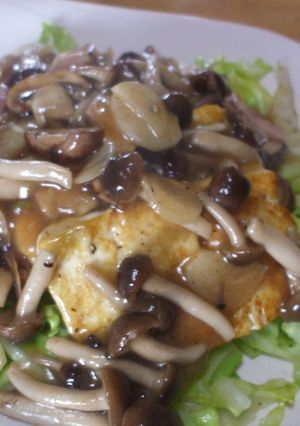 1皿でご飯がすすんじゃう豆腐ステーキ-レシピのメイン写真