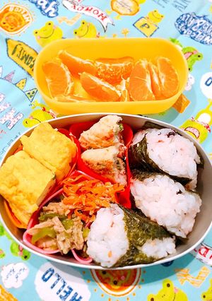 幼稚園お弁当 3歳0ヶ月①-レシピのメイン写真