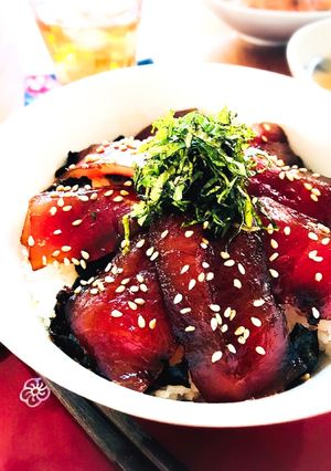 和食屋さんのまかない料理☆土佐漬け鉄火丼-レシピのメイン写真
