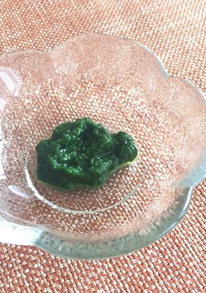 【離乳食】鉄分補給☆ほうれん草のペースト-レシピのメイン写真