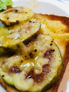 イチジクのチーズトースト-レシピのメイン写真