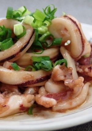 剣先イカのバター炒め-レシピのメイン写真