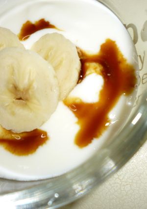 朝ごはんでもおやつでもバナナヨーグルト♪-レシピのメイン写真