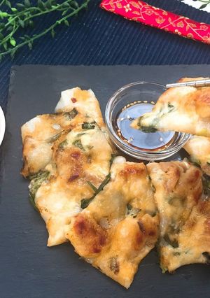 韓国チヂミ風　チーズ鶏餅-レシピのメイン写真
