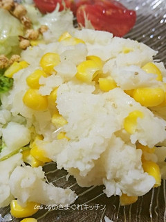長芋とコーンのサラダ-レシピのメイン写真