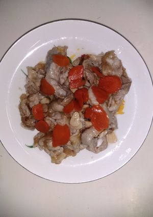 疲れたお腹を温める ニンニク豚肉生姜焼き-レシピのメイン写真
