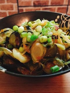 みょうがとなすの和え物-レシピのメイン写真