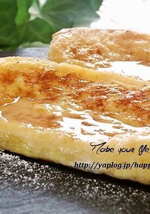 朝食に♪ハニーフレンチトースト-レシピのメイン写真