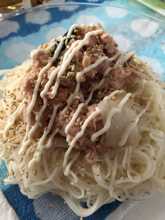 簡単キムチ素麺-レシピのメイン写真