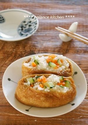 酢飯の代わりに。ぬか漬けのいなり寿司-レシピのメイン写真