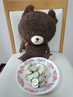 カニカマキュウリのまよぽんあえ!-レシピのメイン写真