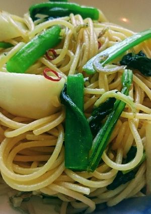 まるで料理上手♪シラスとカブと☆のパスタ-レシピのメイン写真