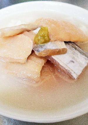 太刀魚のあらを使った茶漬け汁-レシピのメイン写真