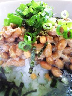 ●永谷園の「お茶づけ」で納豆お茶漬け-レシピのメイン写真