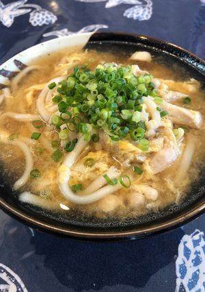 簡単！お店の味！親子うどん-レシピのメイン写真