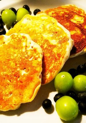 卵アレルギーもOK！豆乳で絶品パンケーキ-レシピのメイン写真