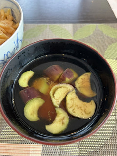簡単☆彡ナスのお味噌汁-レシピのメイン写真