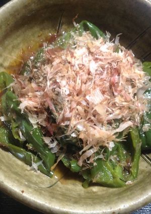 ピーマンの麺つゆ煮浸し-レシピのメイン写真