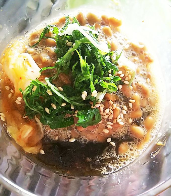 トロトロ～もずくキムチ納豆 by ユーロン 【クックパッド】 簡単