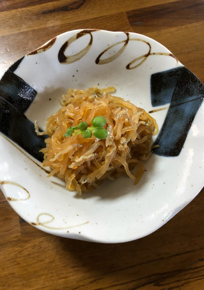 簡単糸こんとお雑魚の炒り煮٩(^‿^)۶-レシピのメイン写真