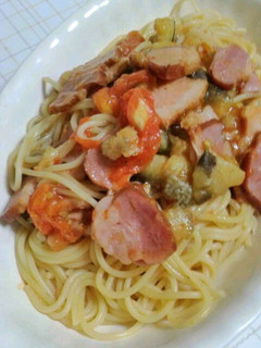 塩ダレDE☆簡単☆ 本格トマトパスタ-レシピのメイン写真