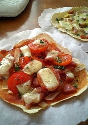 おからと豆腐のヘルシーピザ生地♪-レシピのメイン写真