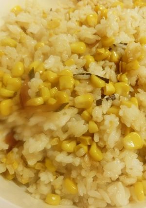 とうもろこし、カツオ節のバター醤油ご飯-レシピのメイン写真