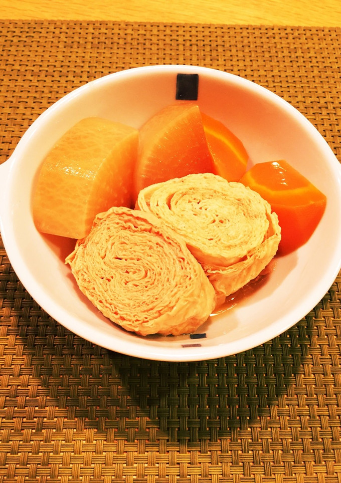 揚げ湯葉の煮物♫-レシピのメイン写真