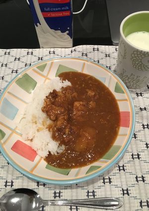 男一人のカレー　-レシピのメイン写真