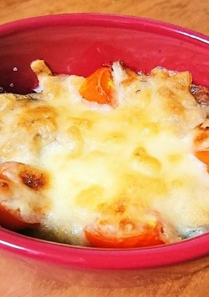 豚肉と茄子の重ねチーズ焼き-レシピのメイン写真