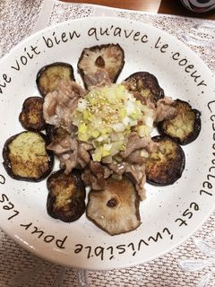 ネギ塩だれ☆豚こま肉、椎茸、茄子のソテー-レシピのメイン写真