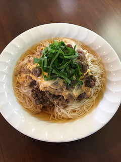 コストコプルコギ☆アレンジそうめん-レシピのメイン写真