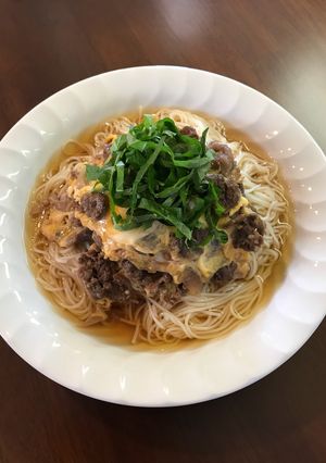 コストコプルコギ☆アレンジそうめん-レシピのメイン写真